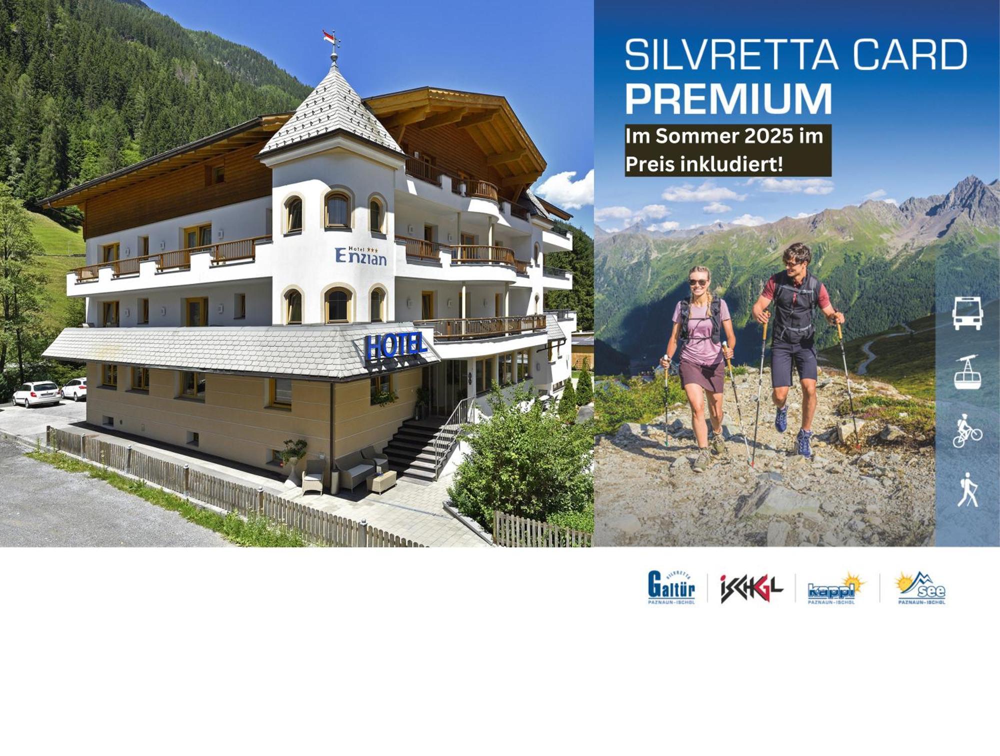 Hotel Enzian Paznaun See Exteriör bild
